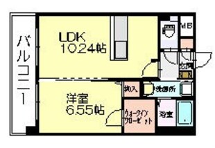 タウンズ神ノ前の物件間取画像